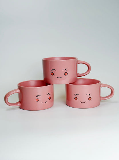 Ceramic Cup Smiling Face