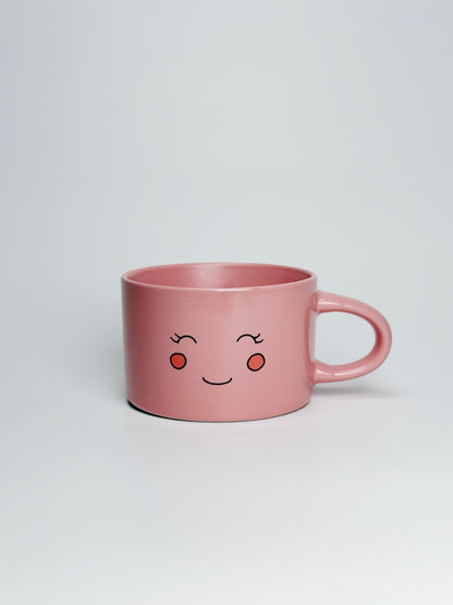 Ceramic Cup Smiling Face