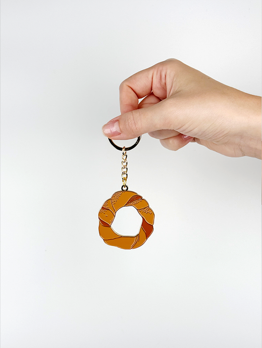 Keychain Bagel