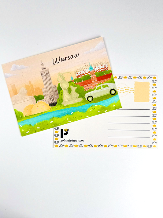 Warsaw Postcard